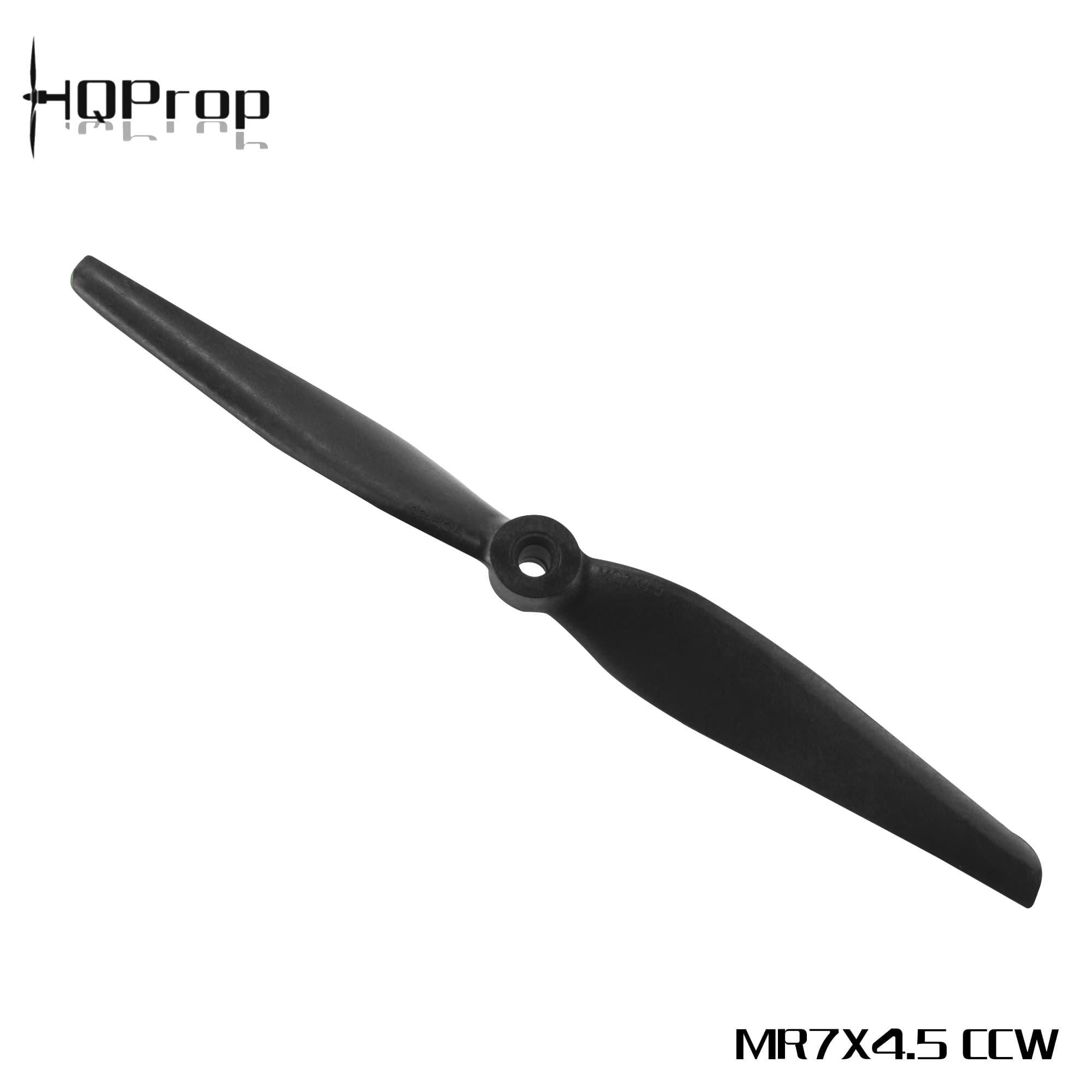 HQ MacroQuad Prop 7X4.5(2CW+2CCW) Black-Glass Fiber Nylon - Image 1
